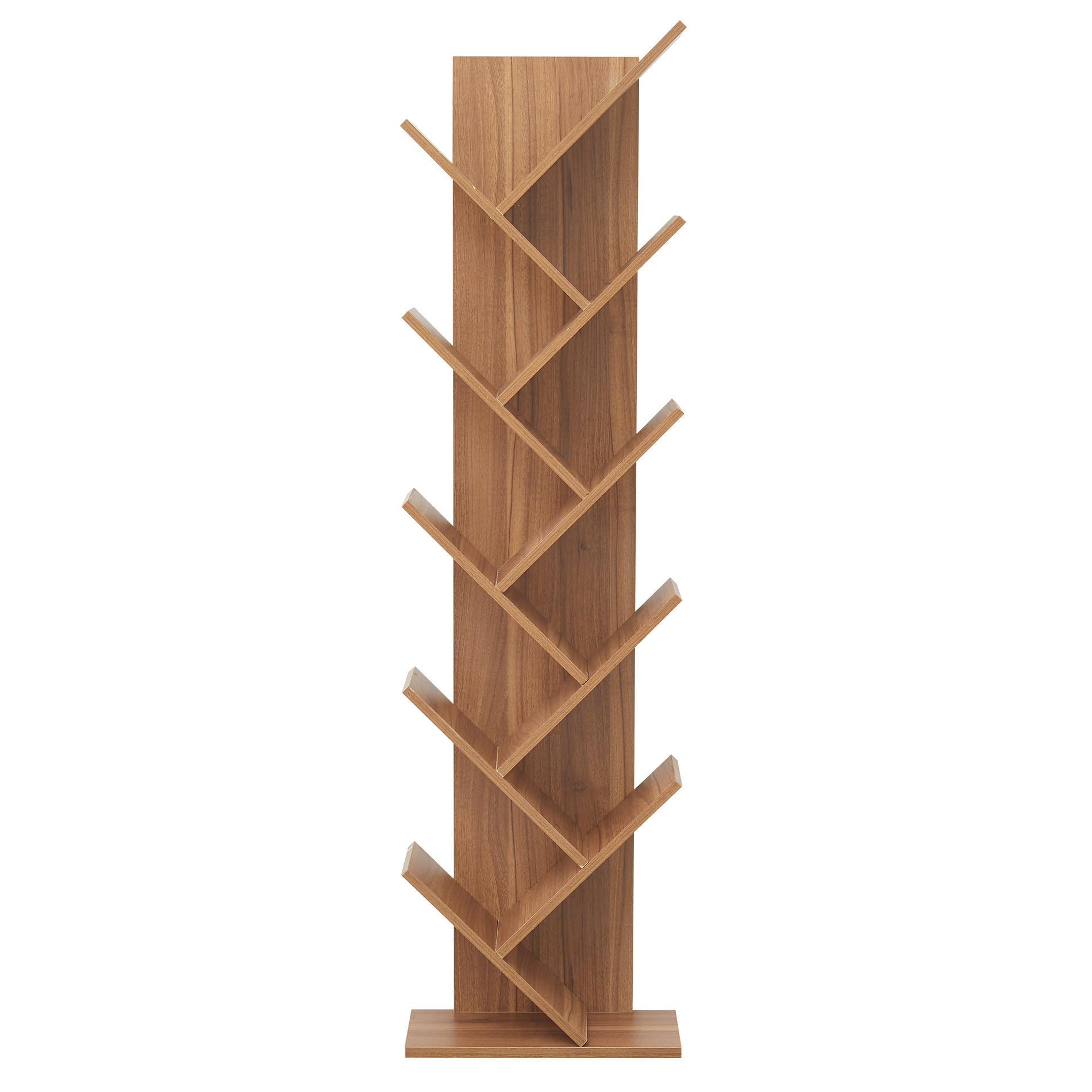 BÜCHERREGAL Braun 22/45/164 cm - Braun, Holzwerkstoff (22/164/45cm) - Mobili Rebecca