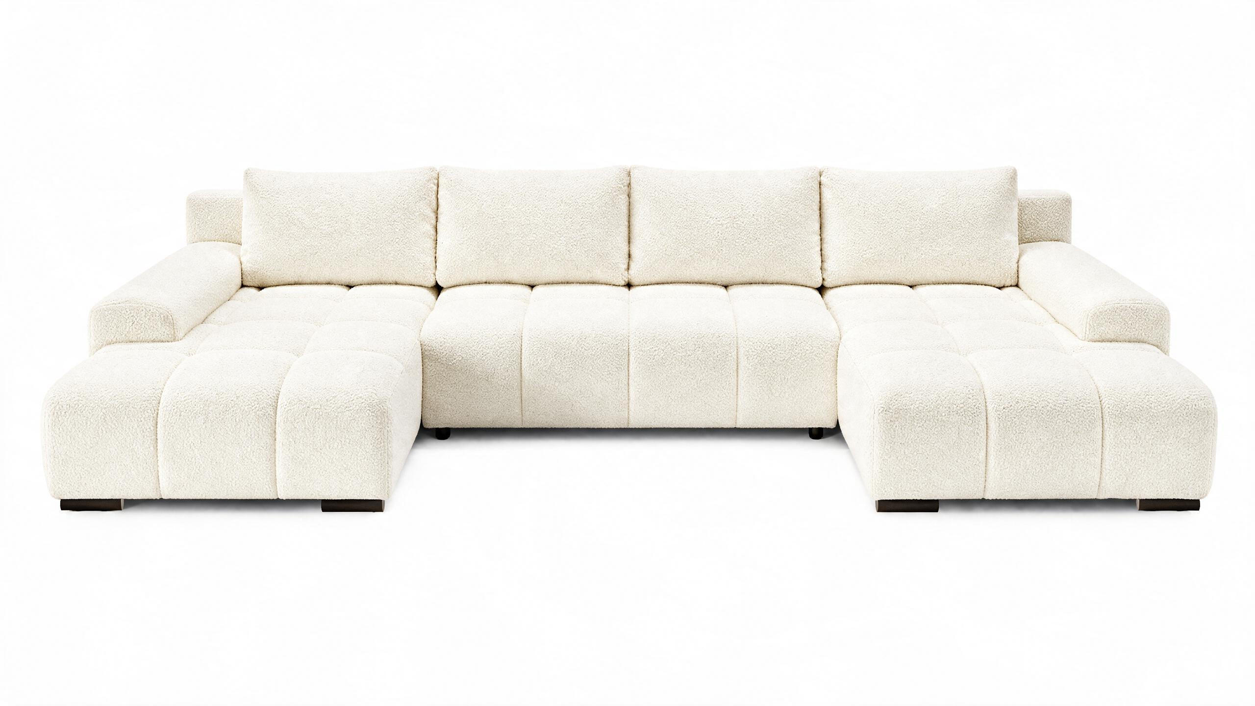 XXXLutz Wohnlandschaft Beige 350x80x185 cm
