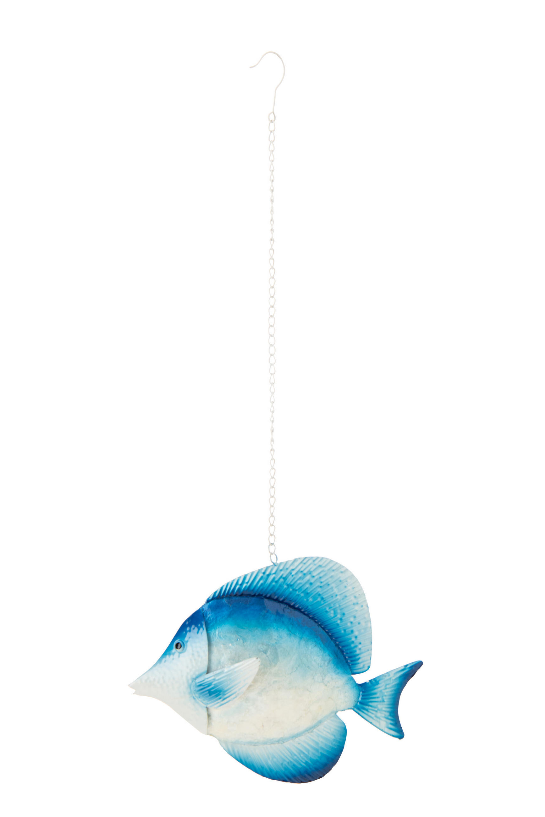 AUFHÄNGER FISCH GROßER - Blau, Metall (7.6/95.2/38.7cm) - J-Line