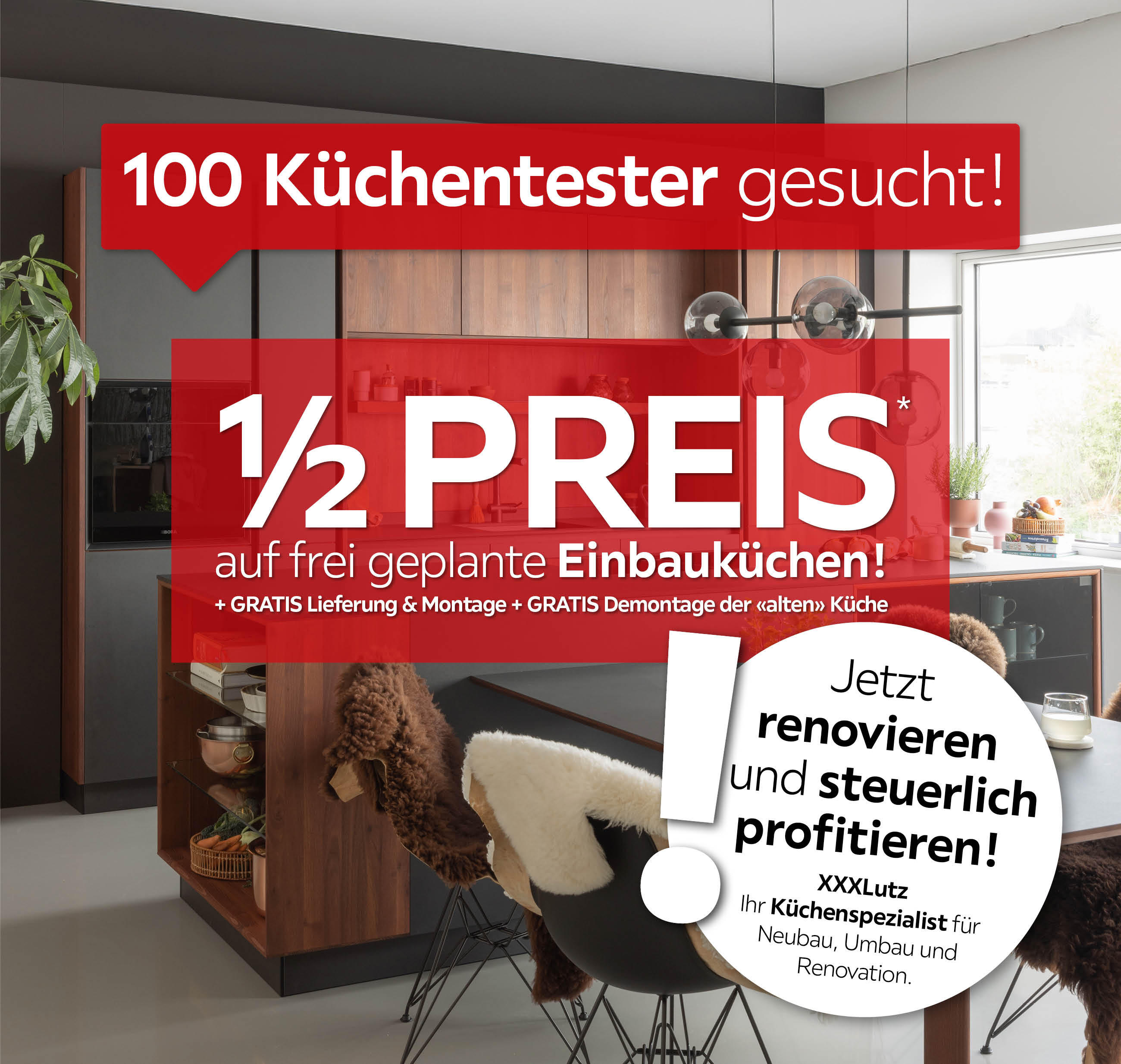 100 Küchentester gesucht