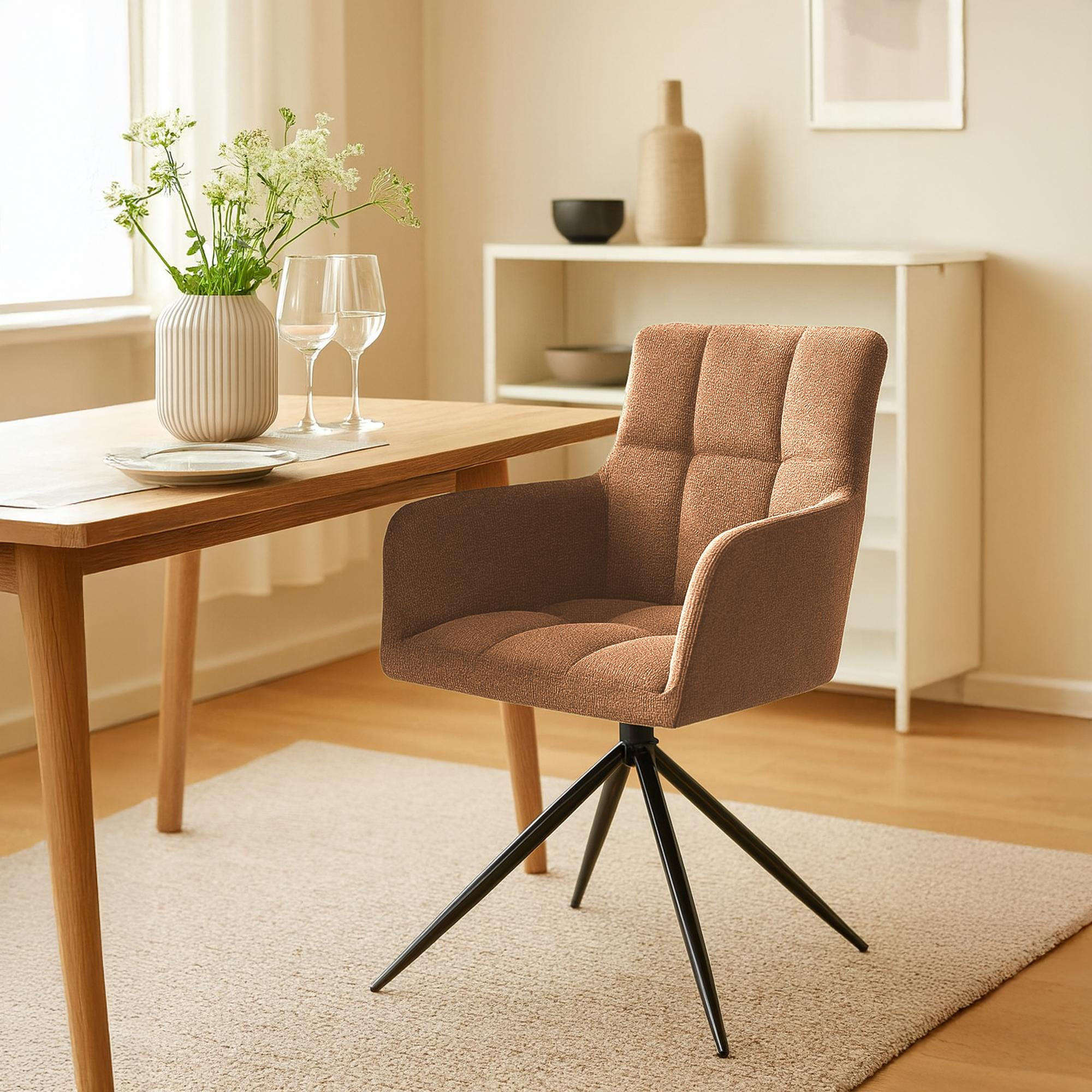 Schwarz/Orange, Textil/Metall (59/87/59cm) - CLP