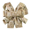 SCHLEIFE Santa Lila Beige 32x32x130 cm Kunststoff - Beige, Kunststoff (32/130/32cm) - Mondex