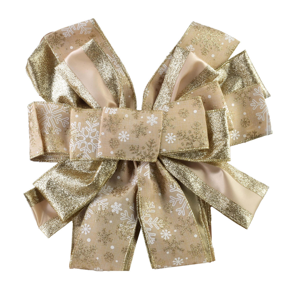 SCHLEIFE Santa Lila Beige 32x32x130 cm Kunststoff - Beige, Kunststoff (32/130/32cm) - Mondex