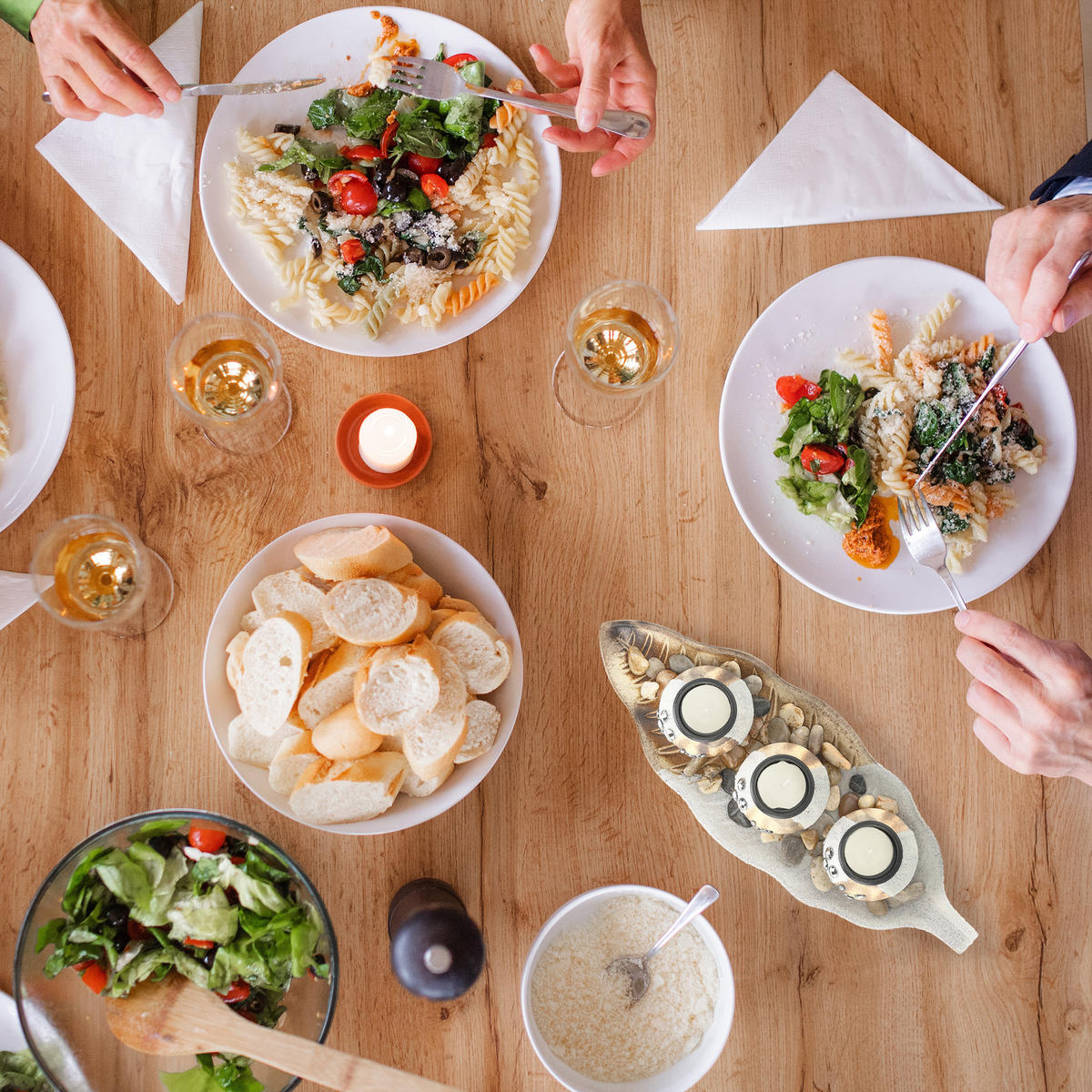 TEELICHTHALTER - Multicolor, Holzwerkstoff/Stein (7cm) - Relaxdays