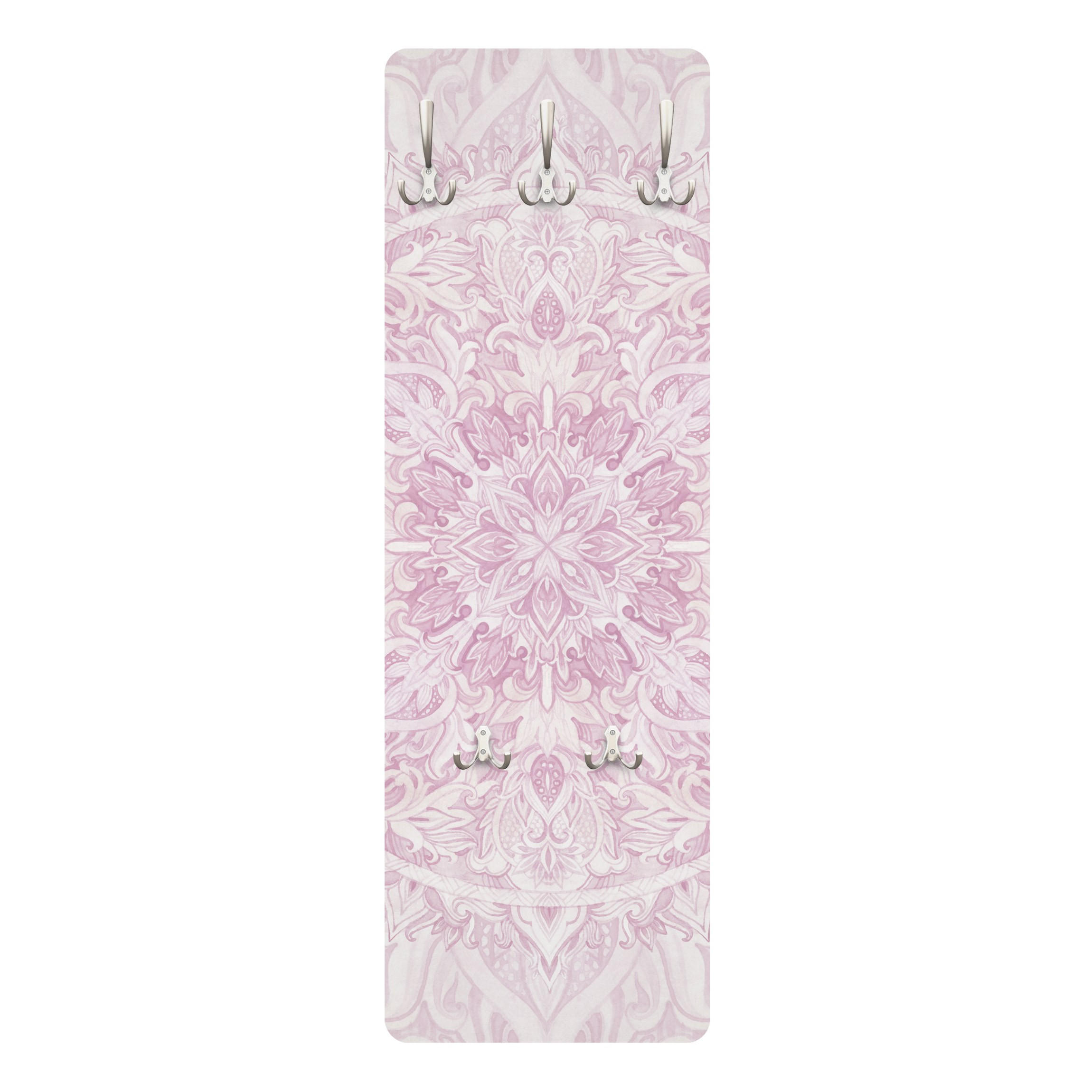 Bilderwelten Wandgarderobe Rosa 34x105x1.6 cm