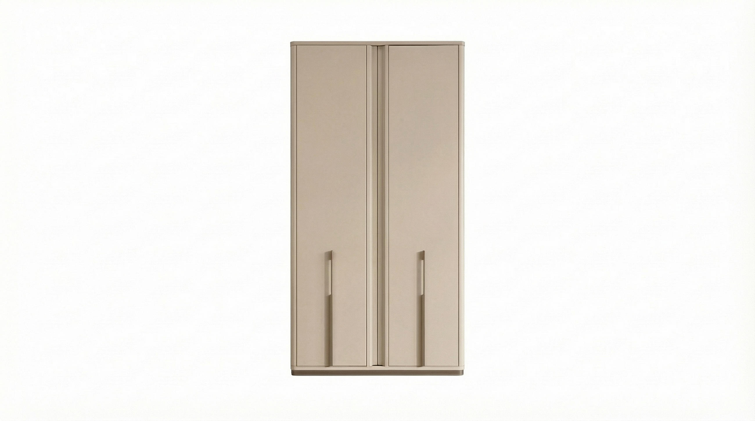 KLEIDERSCHRANK Roenesans 2 trg. - Creme, Holzwerkstoff (104/230/67cm)