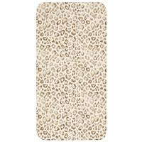 WC PŘEDLOŽKA Leopard - Classic - Béžová 60x120 cm - světle hnědá, textil/plast (60/1cm) - OnlyWow