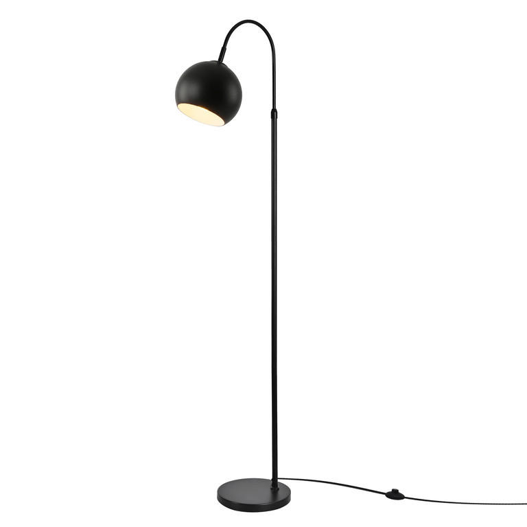 STEHLEUCHTE Gaines II 42x42x160cm - Schwarz, Metall (42/42/160cm) - Nettlife