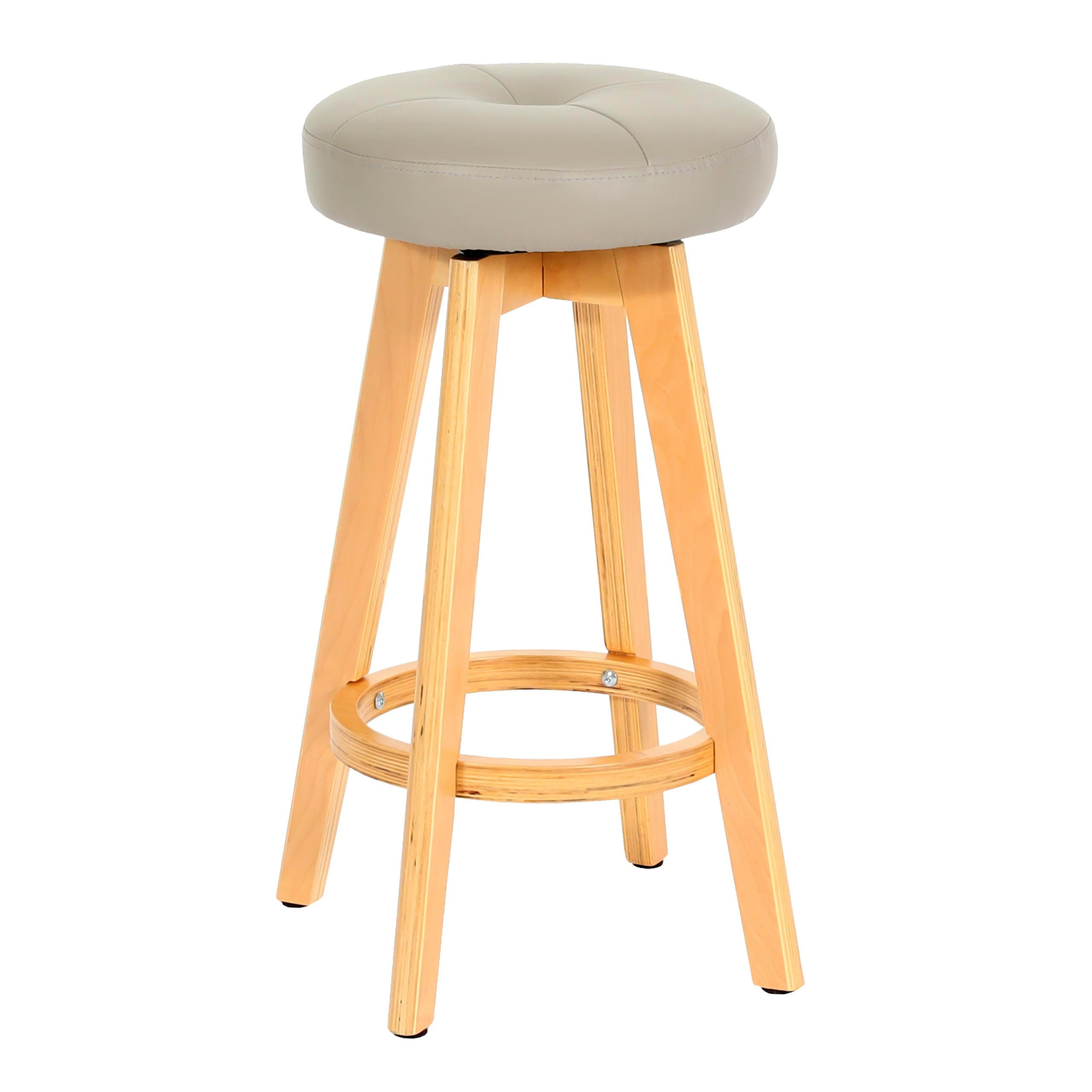 BARHOCKER taupe - Taupe, Holz (45/67/45cm) - MCW