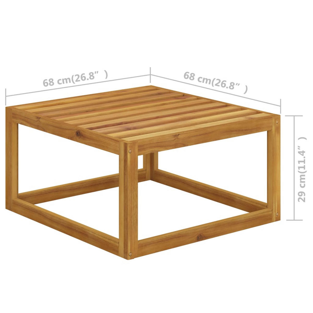 GARTENSET Remington 6-teilig - Creme, Holzwerkstoff - Nettlife