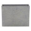 BLUMENTOPF grau rechteckig 25/60/45 cm Edessa - Grau, Stein (45cm) - Beliani
