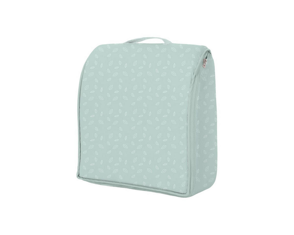 REISEBETT Babybett 2 in 1 grün Rucksack Matratze verstellbare Gurte faltbar - Grün, Textil (36/80cm) - Kikka boo