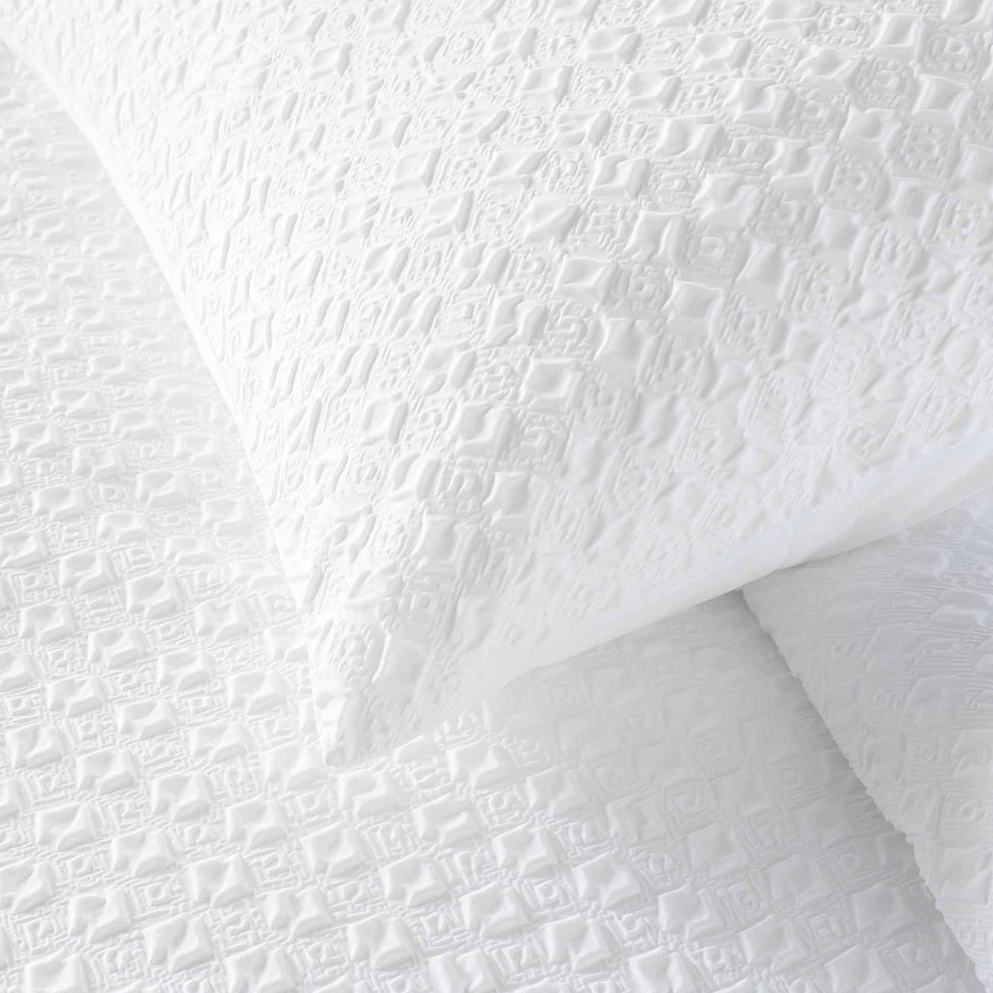 BETTWÄSCHE Litea 240/220 cm - Weiß, Textil (220/240cm) - Douceur d´intérieur