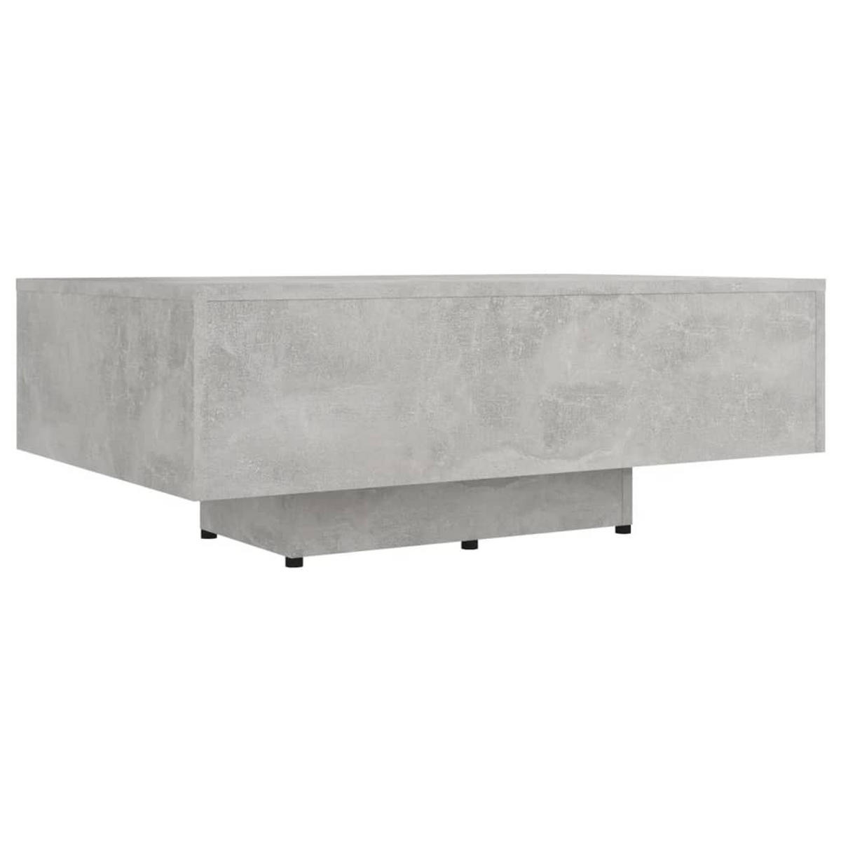 COUCHTISCH Betongrau 85x55x31 cm Holzwerkstoff - Grau, Holzwerkstoff (55/85/31cm) - furnicato