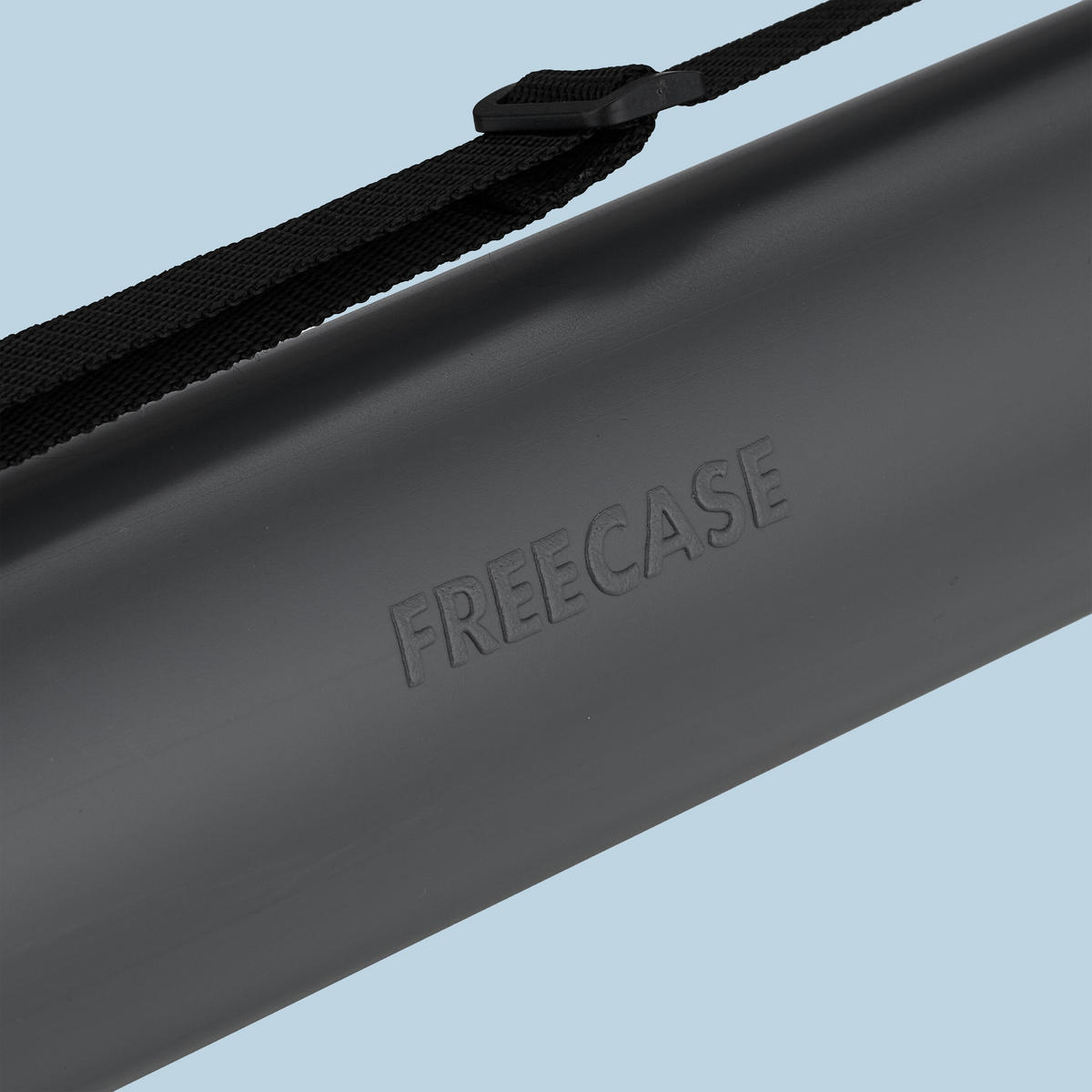 PLAGÁTOVÁ rúra - sivá, plast (9/85/9cm) - Relaxdays