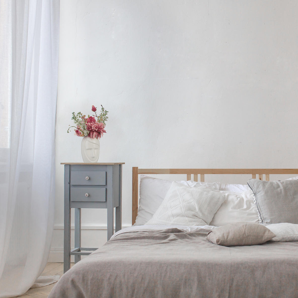 BLUMENVASE - Weiß, Keramik (14.5cm) - Relaxdays