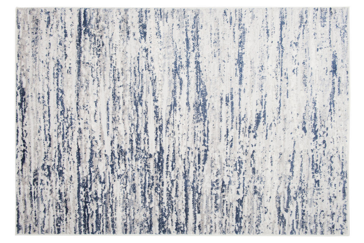 TEPPICH SKY Blau Grau 180 x 250 cm - Blau/Grau, Kunststoff (180/250cm) - Tapiso