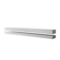 TV-RACK SKY 280 cm mit LED-Beleuchtung - Weiß, Holzwerkstoff (280/25/34cm) - Lookway