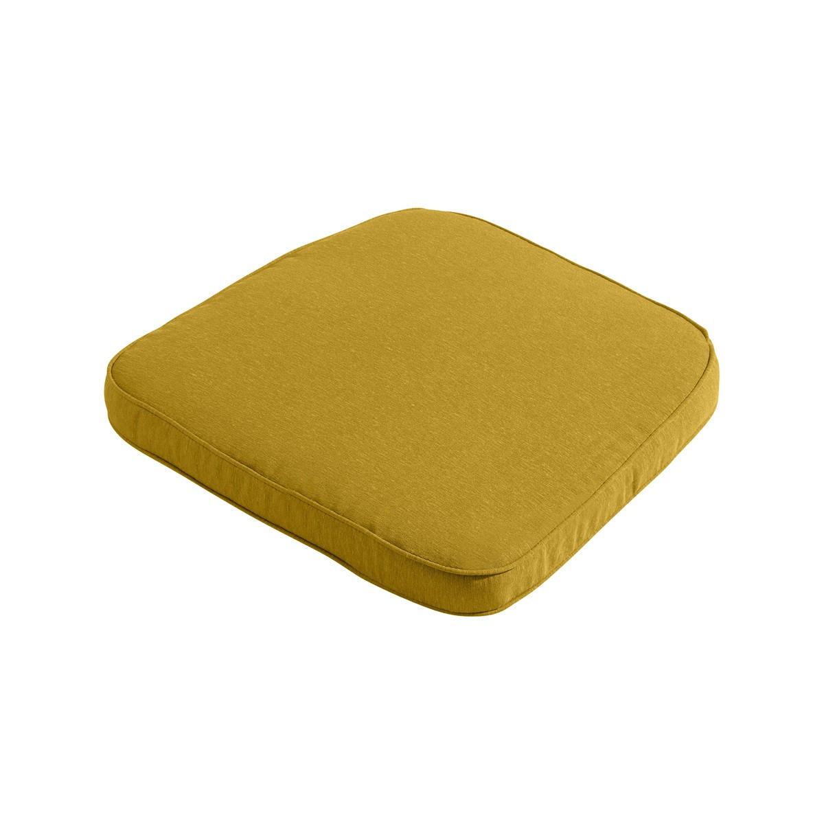 SITZKISSEN Panama 48/48 cm 4er-Set - Gelb, Textil (48/5/48cm) - Madison