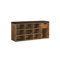 SCHUHBANK MARRAKECH - Braun, Holzwerkstoff (104/48/30cm) - Hansiro