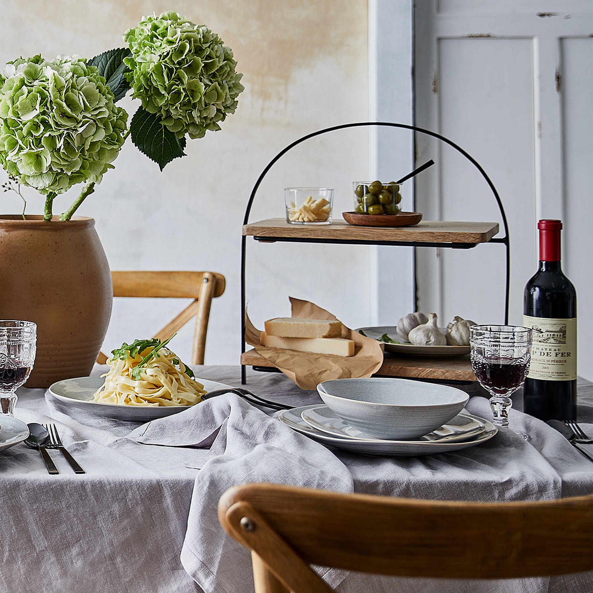 ETAGERE Mango Days - Braun, Metall (25/45cm) - BUTLERS