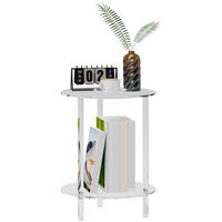 BEISTELLTISCH Transparent 1 Stück - Transparent, Kunststoff (40/40/50cm) - GiPP