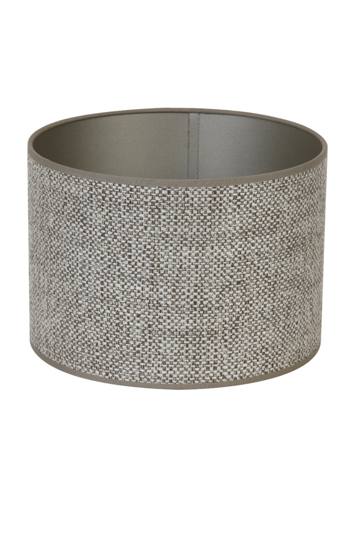 LAMPENSCHIRM Saverna Braun Ø35/30 cm - Braun, Textil (35/35/30cm) - Light & Living