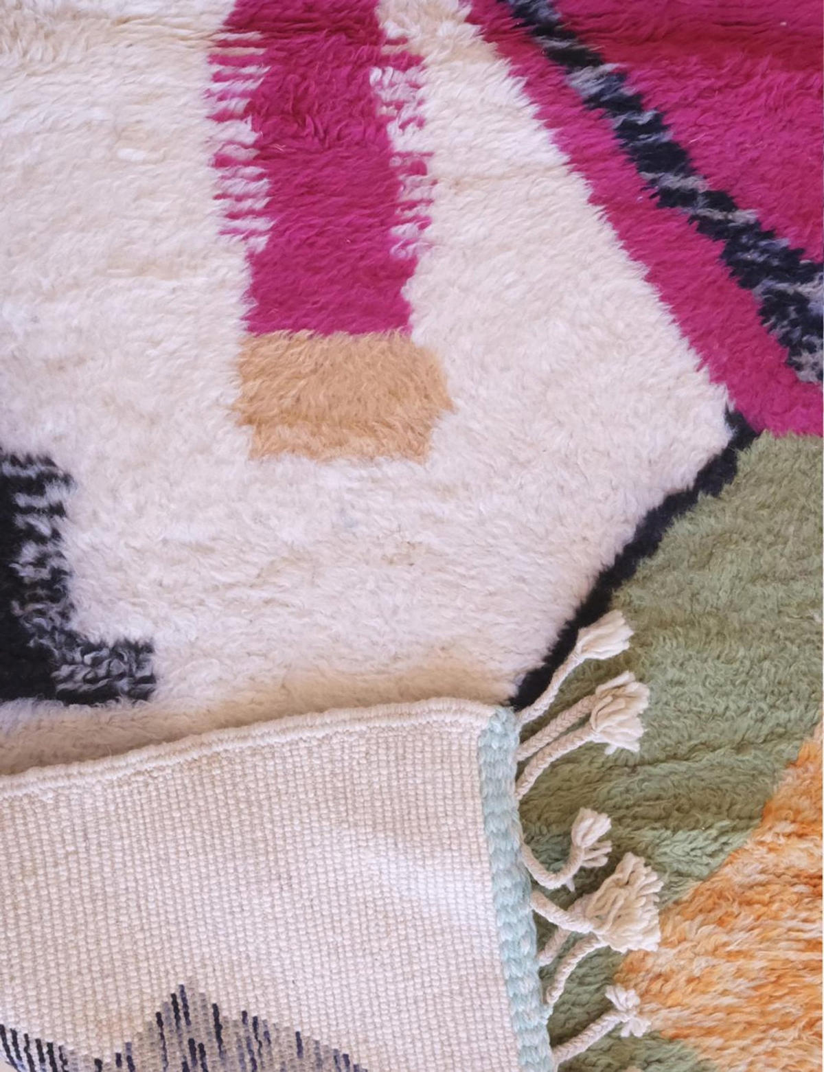 BERBERTEPPICH aus reiner Wolle 254x 291 cm - Multicolor, Naturmaterialien (254/291cm) - AFK Living