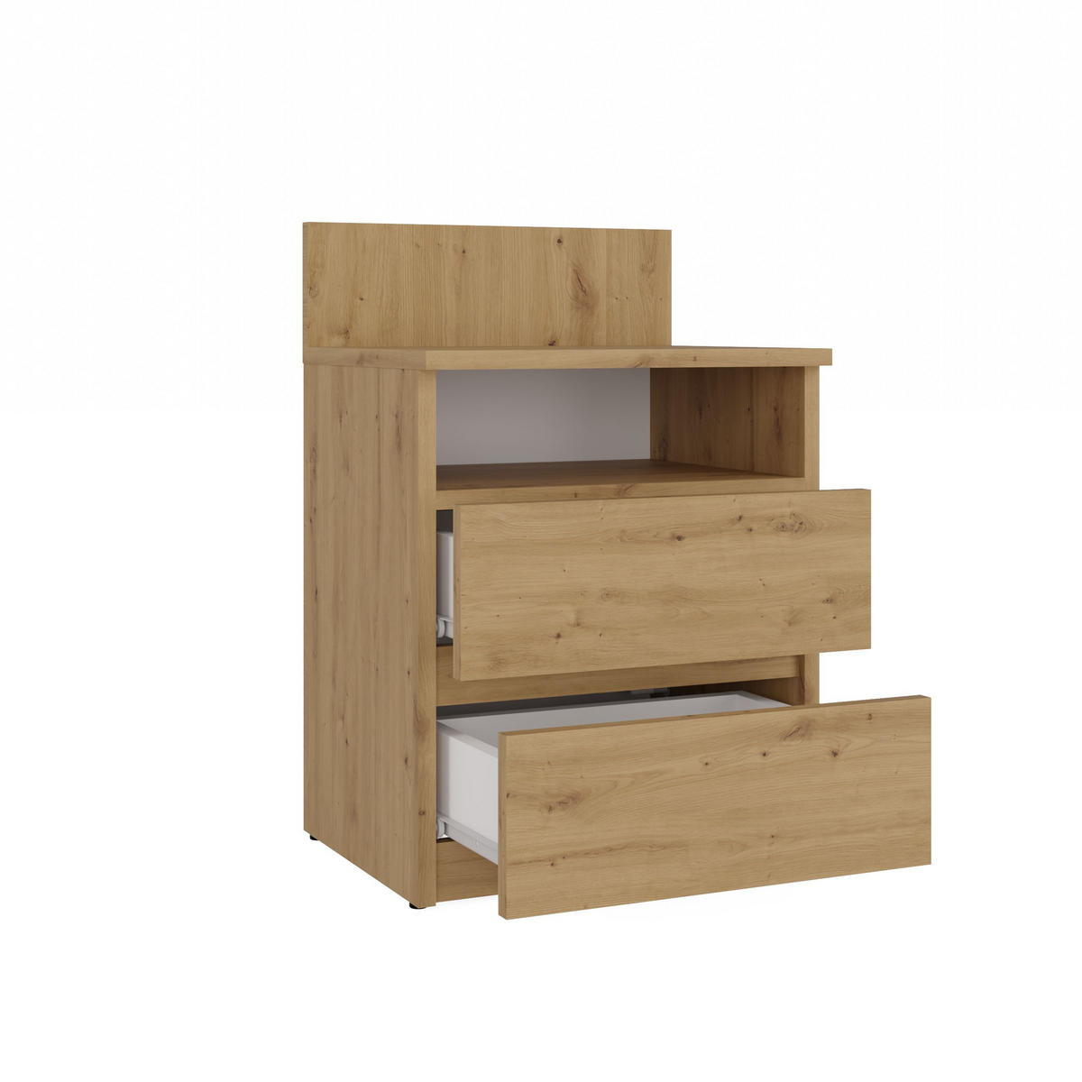 NACHTTISCH MALWA M1 EICHE ARTISAN - Eiche Artisan, Holzwerkstoff (40/59/32cm) - CDF