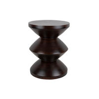 BEISTELLTISCH Totem 35/35/46 cm - Braun, Holz (35/35/46cm) - Leitmotiv