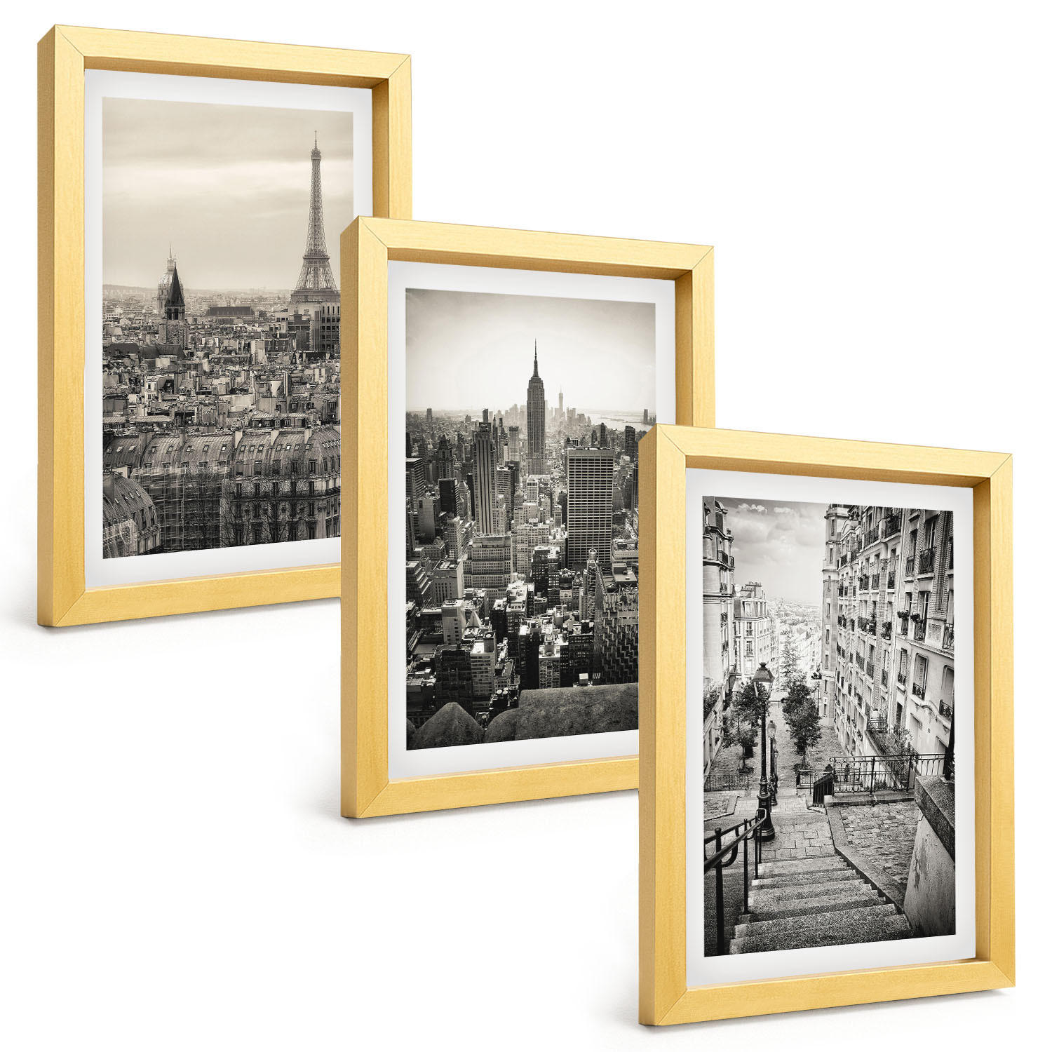 Tulup Bilder Gold 20x30 cm