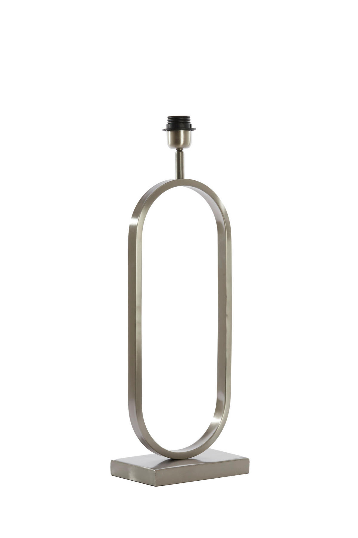 LAMPENFUSS Jamiri Silber 20/13/55 cm - Silberfarben, Metall (20/13/55cm) - Light & Living