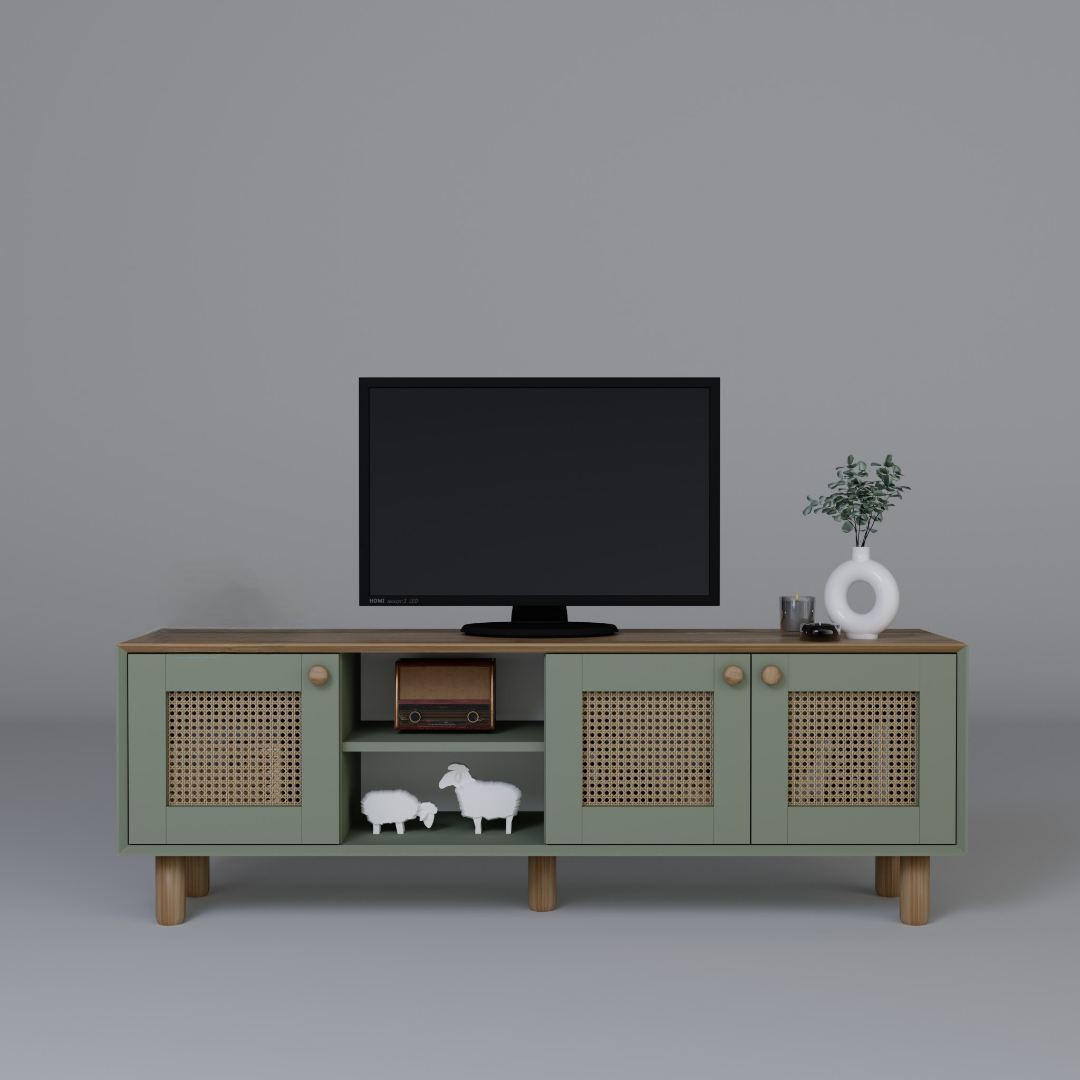 Habitat Garten Tv-Möbel Grün 40x56x160 cm