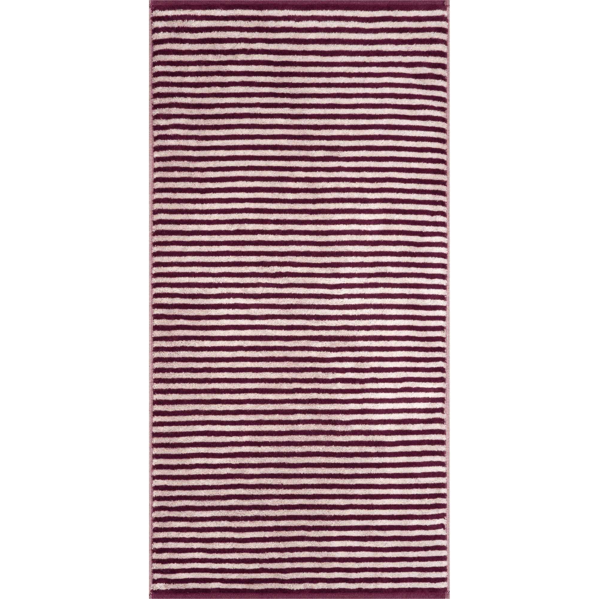HANDTÜCHER CLUB 6300 BURGUND - 87 - Rot, Textil (50/100cm) - Cawö