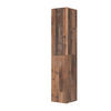 HOCHSCHRANK Izan Oldstyle 36.6 x 171.6 cm - Braun, Holzwerkstoff (36.6/171.6/33.2cm) - Vicco