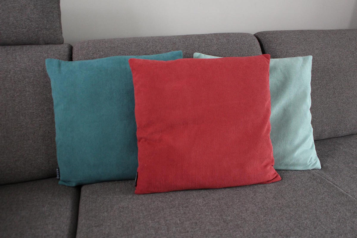 KISSENHÜLLE Pixie - Mintgrün, Textil (45/45cm) - Magma Heimtexx