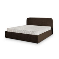 POLSTERBETT BENIRA K 160x200 cm mit Bettkästen - Braun - Braun, Holz (160/200cm) - MASSENO