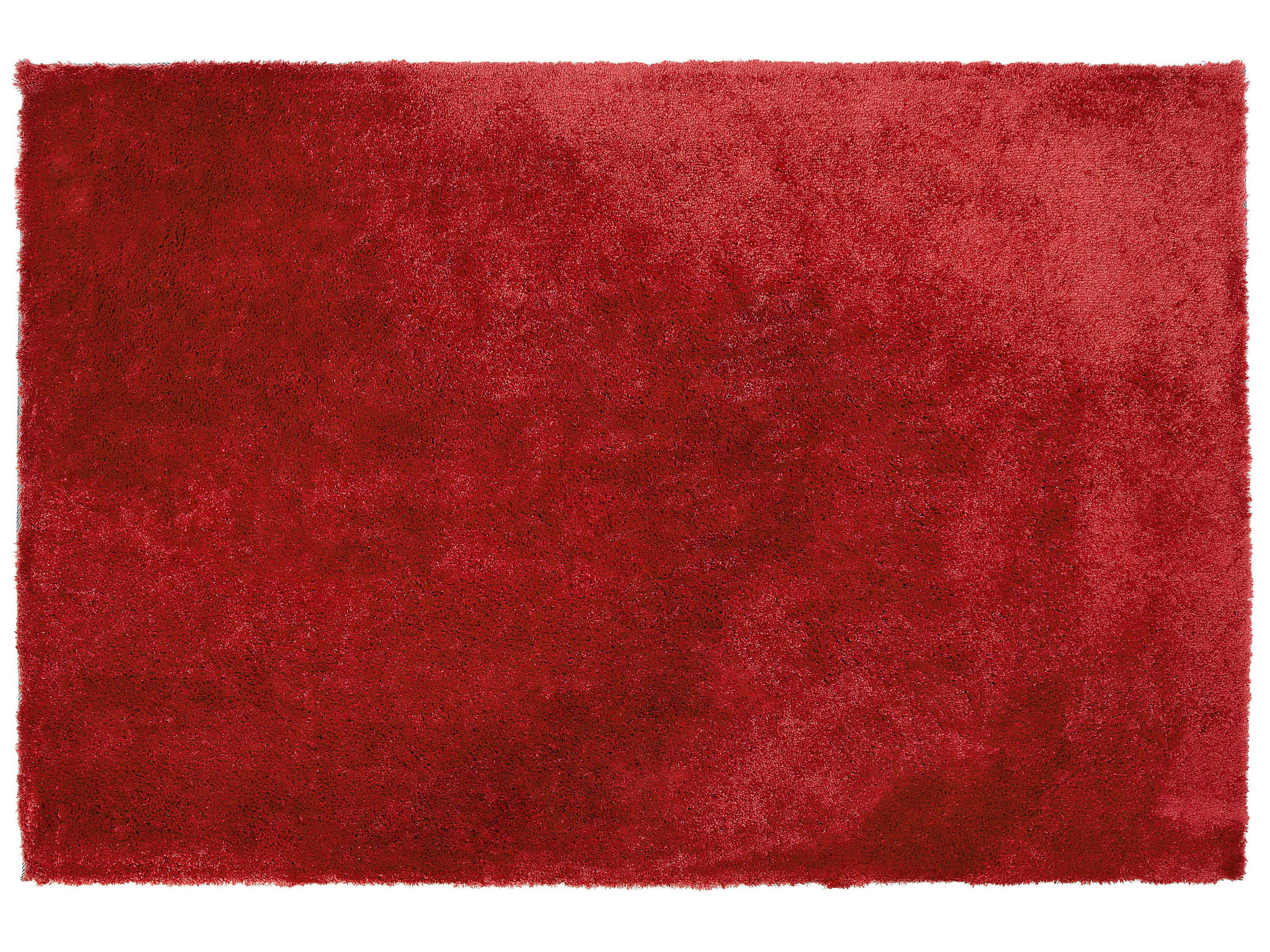 SHAGGY-TEPPICH Evren 300/200 cm - Rot, Kunststoff (200/300cm) - Beliani
