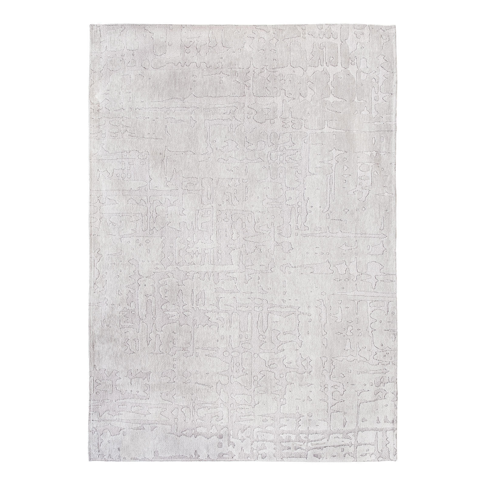 TEPPICH Tsingy Oyster Structures 170/240 cm - Grau, Textil (170/240cm) - Louis De Poortere