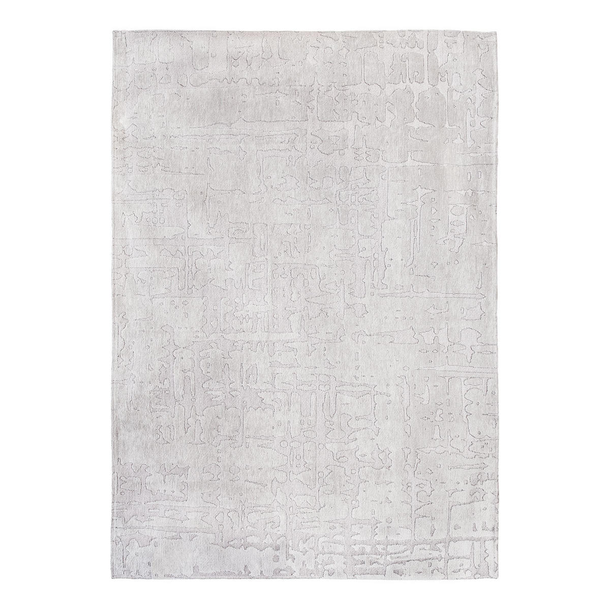 TEPPICH Tsingy Oyster Structures 170/240 cm - Grau, Textil (170/240cm) - Louis De Poortere