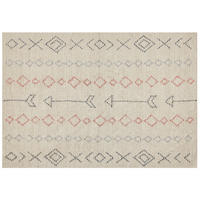 KURZFLOR-TEPPICH Dispur 230/160 cm - Beige, Textil (160/230cm) - Beliani