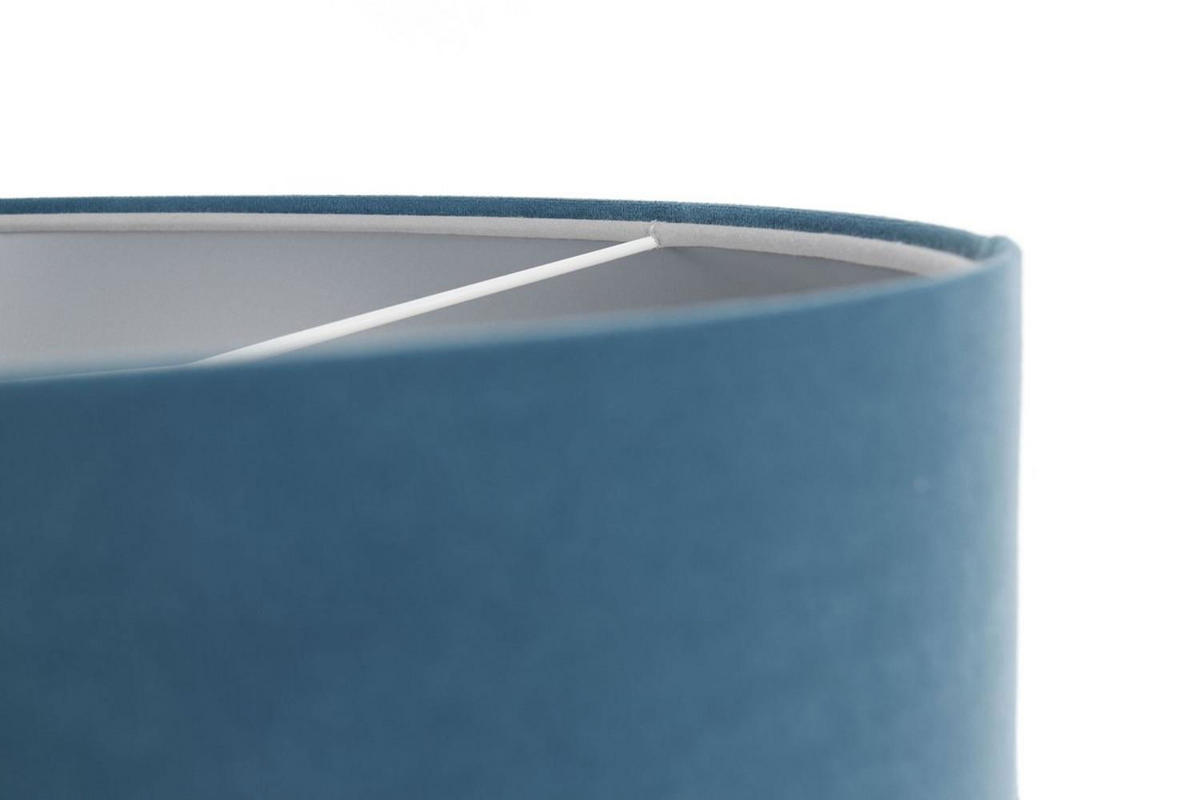 HÄNGELEUCHTE Blau 40/20 cm - Blau/Silberfarben, Kunststoff (40/0.6/20cm) - ONZENO