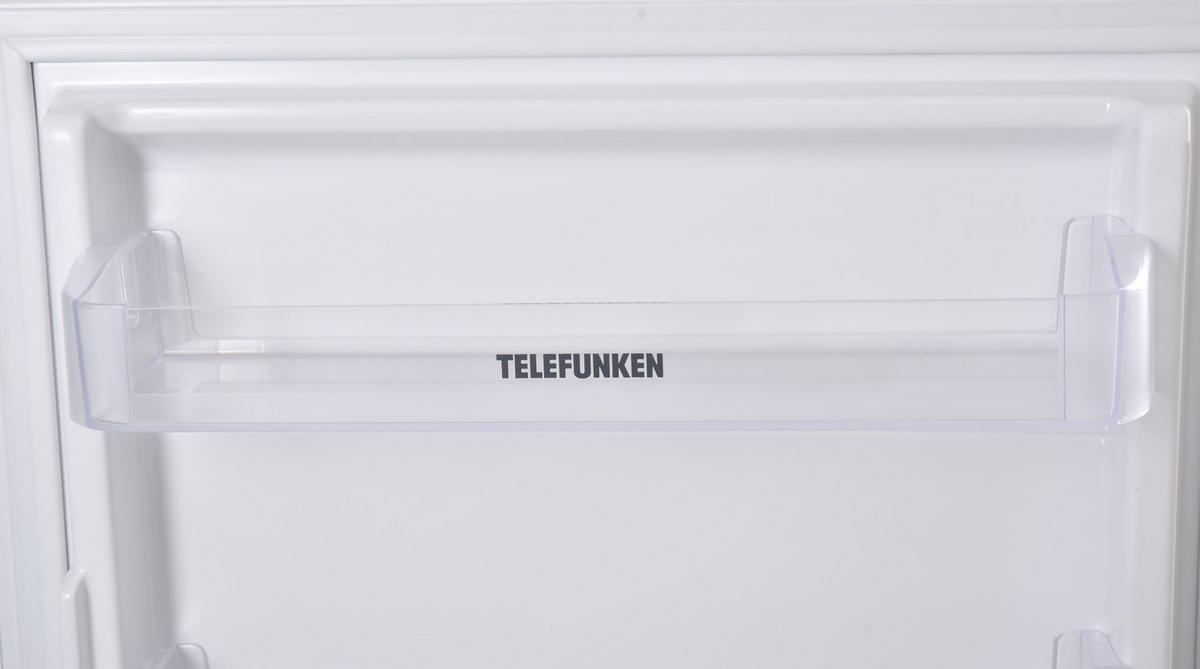 KÜHLSCHRANK Einbau, ohne Gefrierfach, 102cm Nische, Schlepptür-Technik, 154 Liter Nutzinhalt - Weiß, Glas/Kunststoff (54/102/54.5cm) - Telefunken