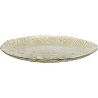 TELLER Basic Grün 21/21/1.5 cm Glas - Grün, Glas (21cm) - Mondex