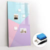 MAGNETTAFEL 100x70 Pastellmuster - Multicolor, Glas (100/70/0.4cm) - TULUP