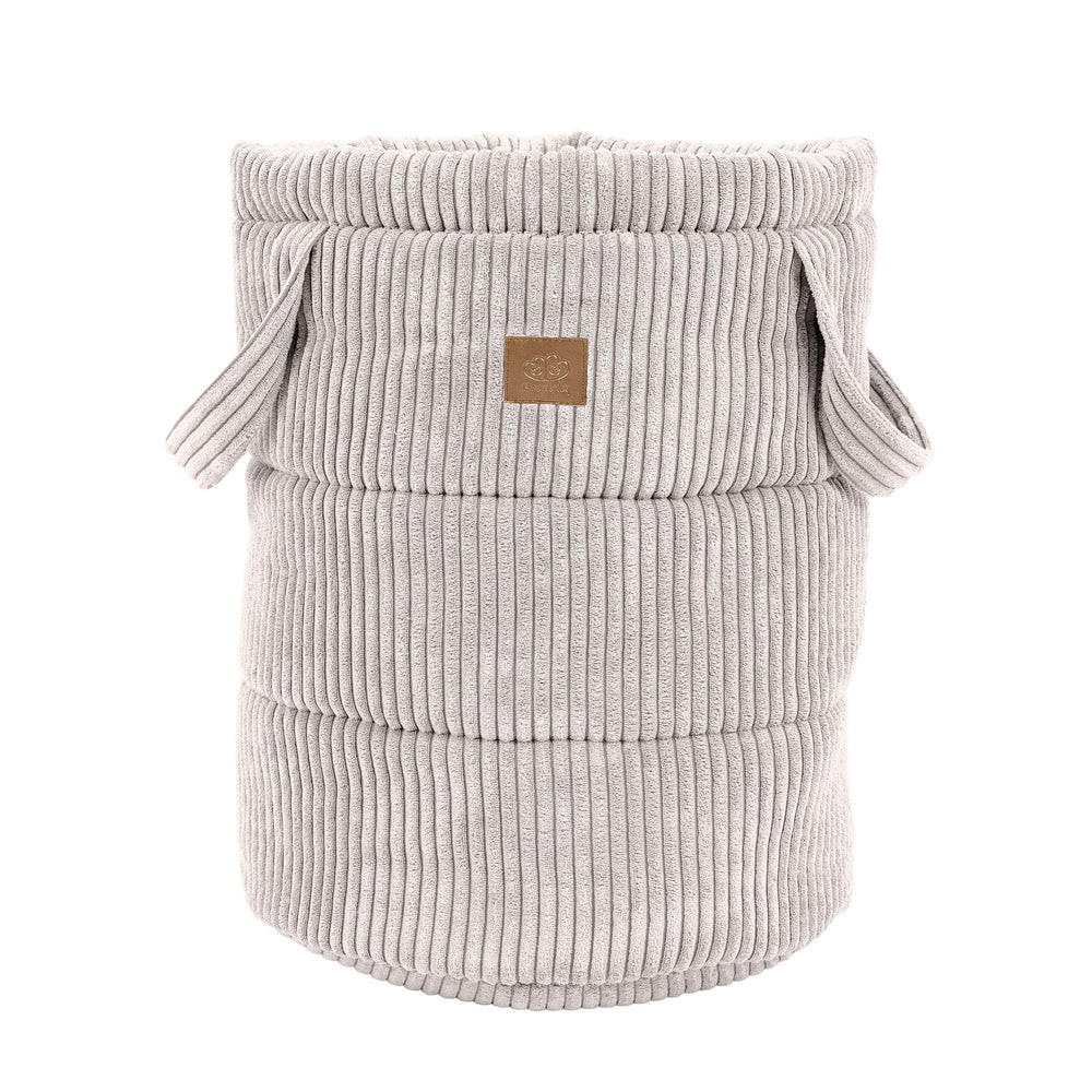SPIELZEUGKORB, Aesthetic, écru - Weiß, Textil (39/50cm) - MeowBaby