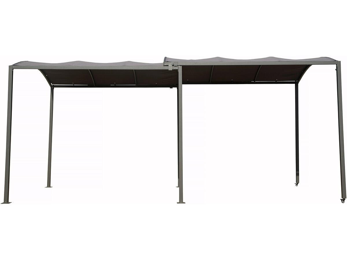 CARPORT AUTO mathis Grau - Grau, Holz (295/240/566cm) - Habitat Garten