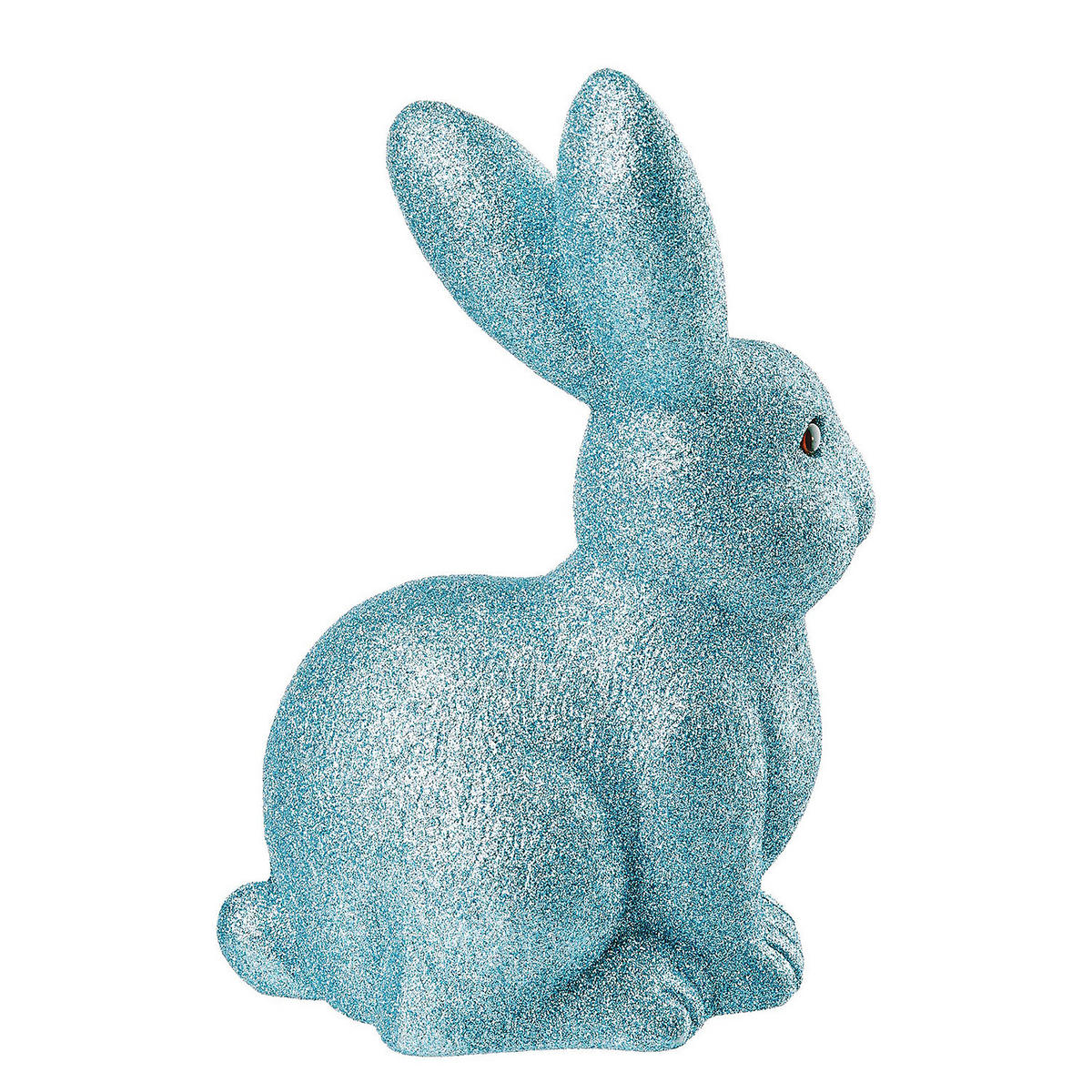 DEKO-HASE Easter 6Er-Set - Blau, Kunststoff (14/22/10cm) - Butlers
