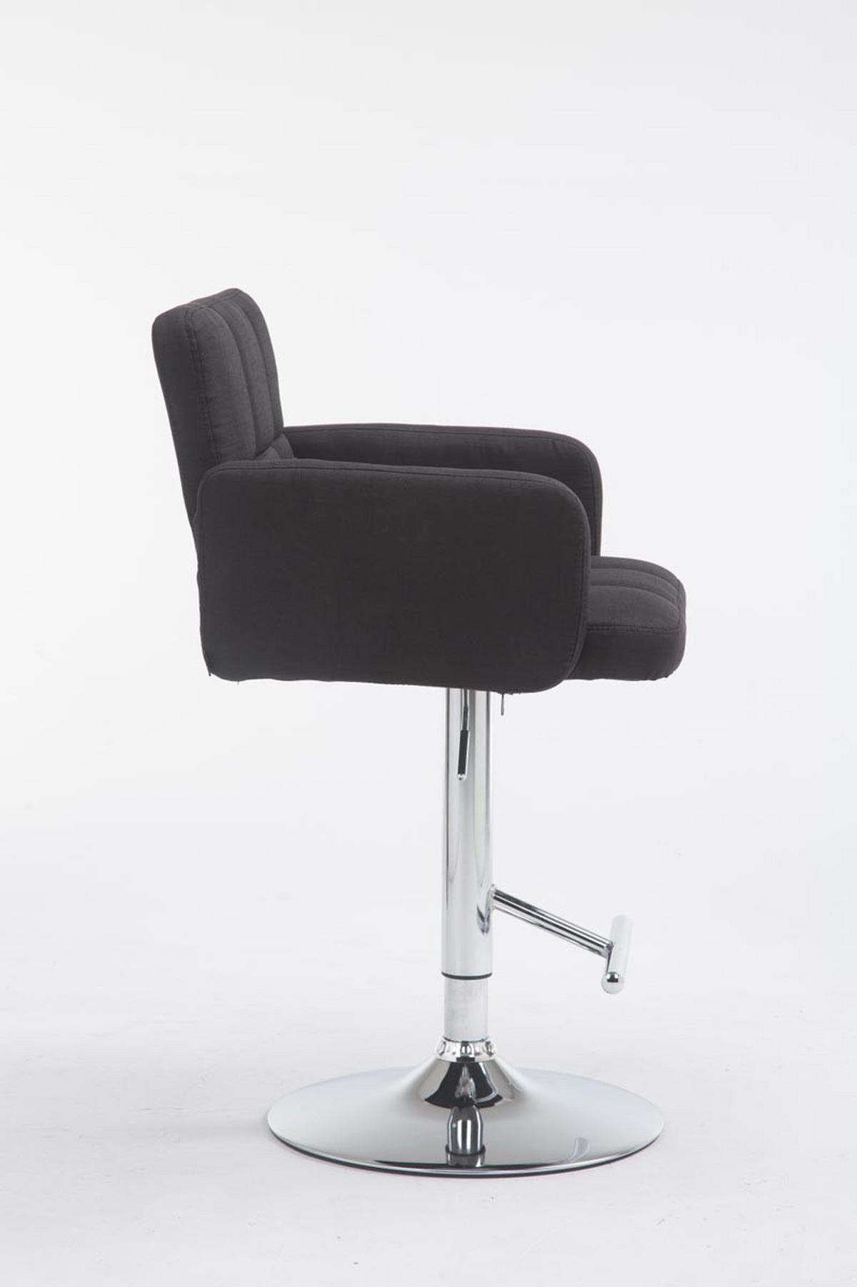 BARHOCKER Los Angeles 93-113 cm - Schwarz, Textil (60/93/56cm) - furnicato