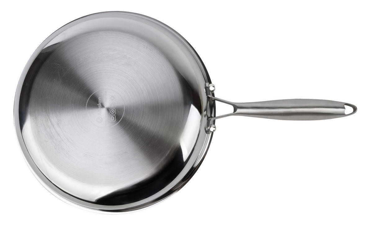 PFANNE Resta Silber 50/29/5.5 cm Metall - Silberfarben, Metall (50/29/5.5cm) - Mondex